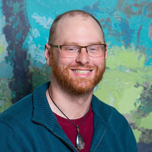 Zach Johnson, psychotherapist at Aris Clinic.