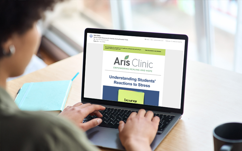 Aris Clinic quarterly e-newsletter for providers and referral sources.